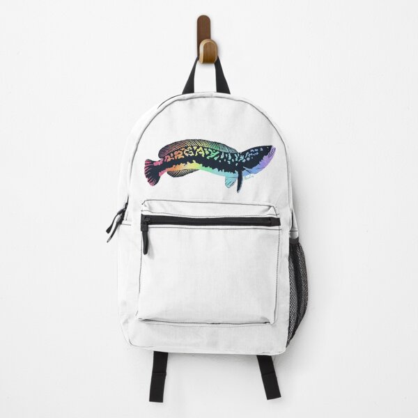 Item preview, Gay Pride Flag Snakehead designed and sold by RainFish.