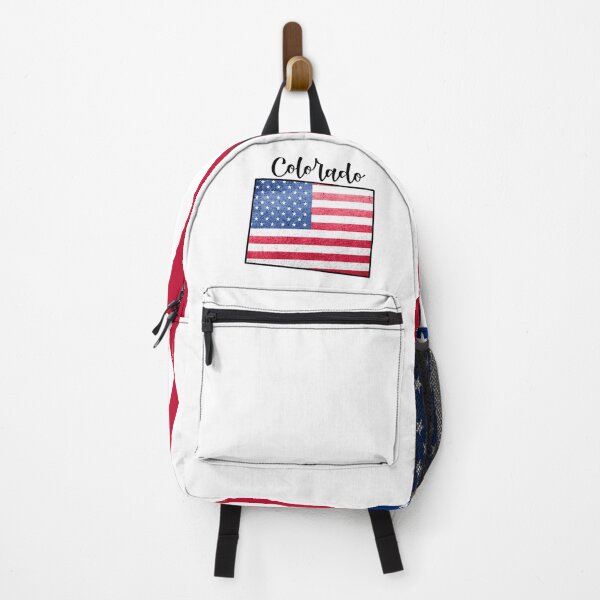 Item preview, Colorado State Outline with Patriotic USA American Flag designed and sold by Gsallicat.
