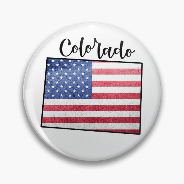 Item preview, Colorado State Outline with Patriotic USA American Flag designed and sold by Gsallicat.