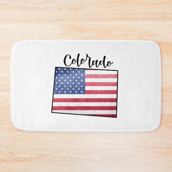 Item preview, Colorado State Outline with Patriotic USA American Flag designed and sold by Gsallicat.