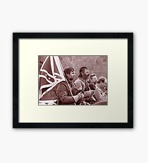 The Waiting Framed Print
