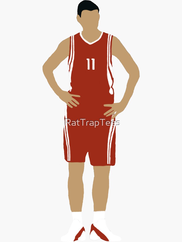 Yao Ming - Houston Rockets - Nba - Sticker