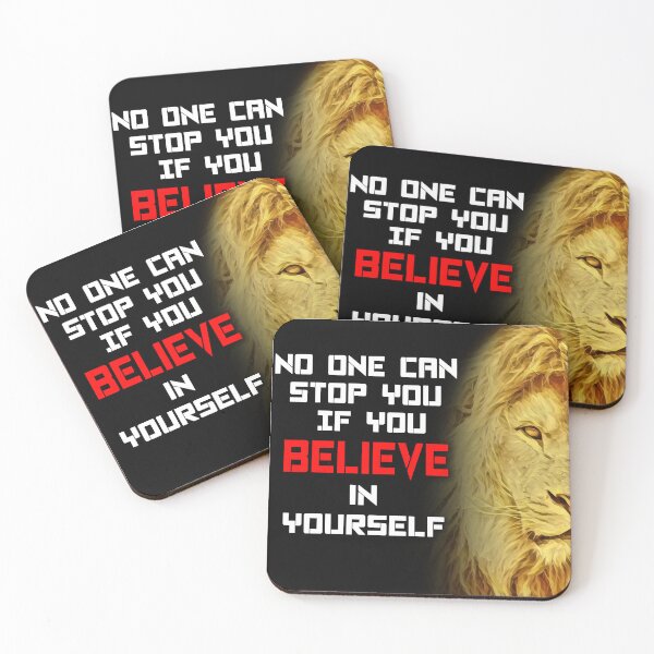 Item preview, No One Can Stop You, If you Believe in Yourself designed and sold by Running-Icon.