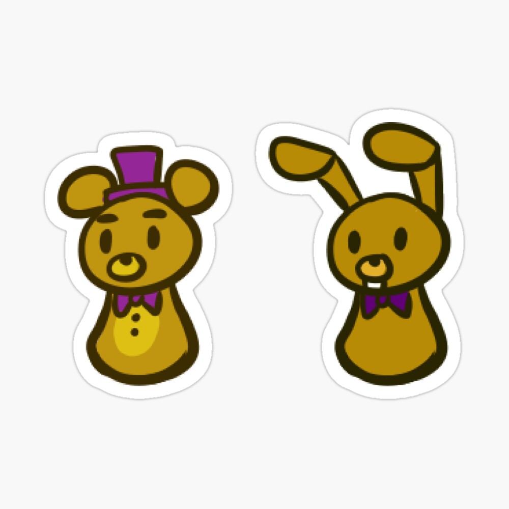 FNAF Spring Bonnie and Fredbear Beans