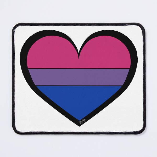 Item preview, Bisexual Heart designed and sold by Comfort-Station.
