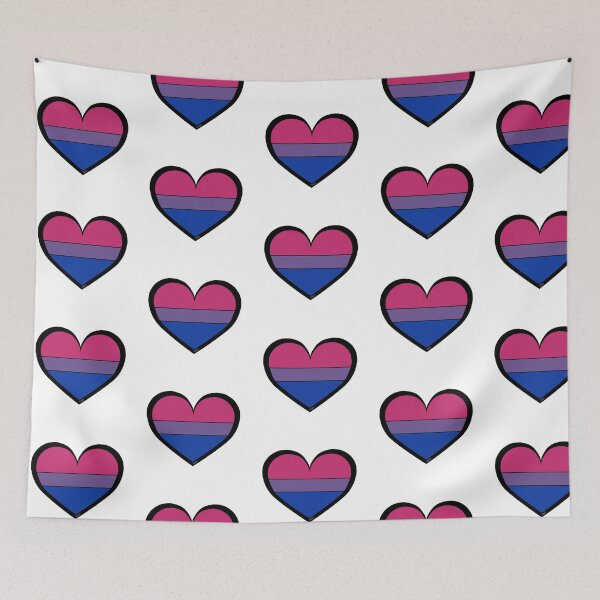 Item preview, Bisexual Heart designed and sold by Comfort-Station.