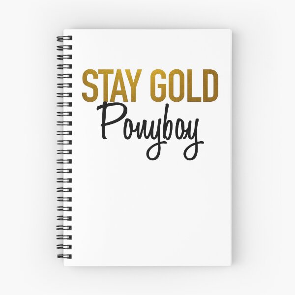 Item preview, Stay Gold Ponyboy T-Shirt designed and sold by ravishdesigns.