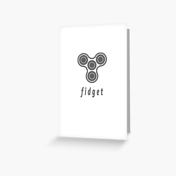 Fidget Spinner Greeting Cards Redbubble - babys first fidget spinner and donut day in roblox