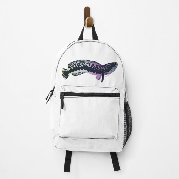 Item preview, Nonbinary Flag Snakehead designed and sold by RainFish.