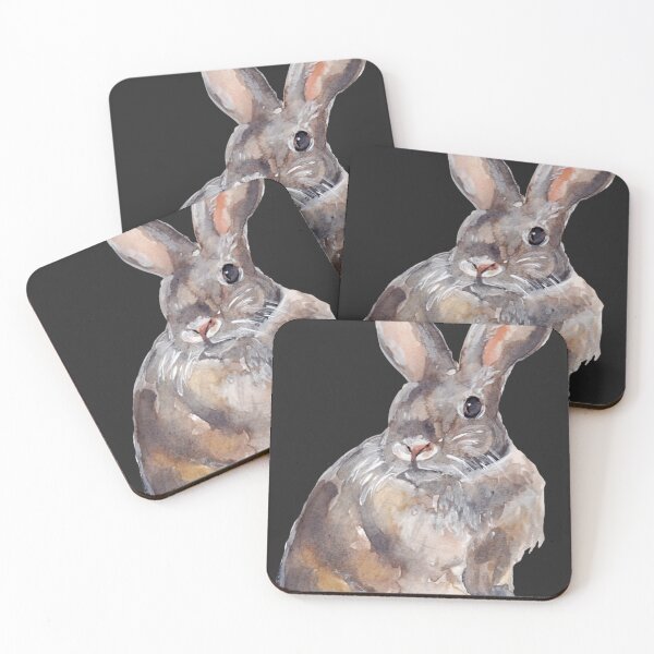 Item preview, Bunny Rabbit Grey designed and sold by bridgettbeajp.