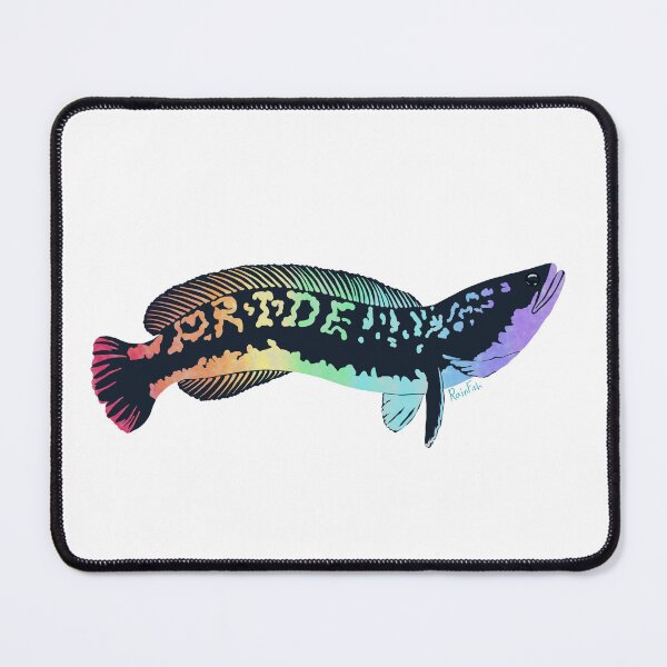 Item preview, Pride Flag Snakehead designed and sold by RainFish.