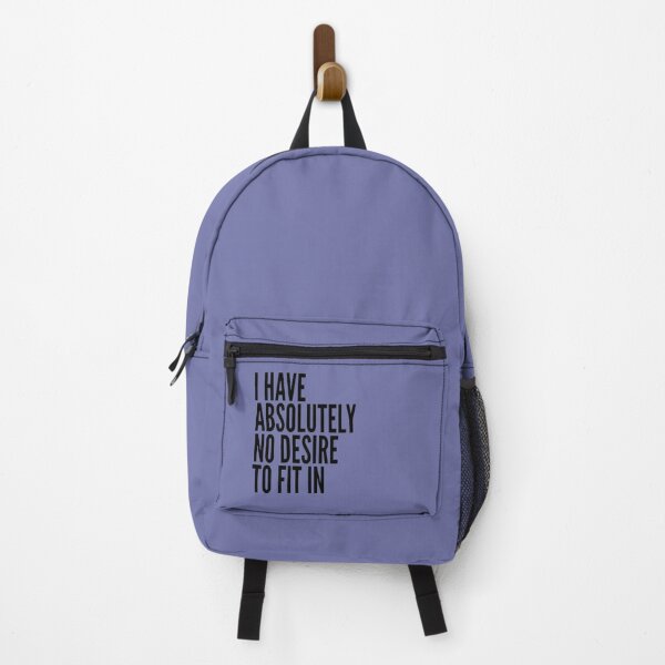 Item preview, I Have Absolutely No Desire To Fit In Black Text designed and sold by taiche.