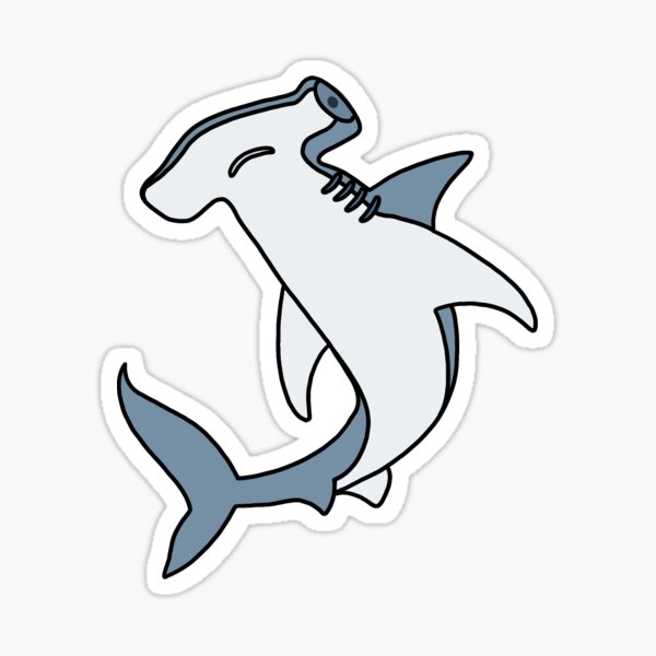 Item preview, hammerhead shark designed and sold by paiges-prints.