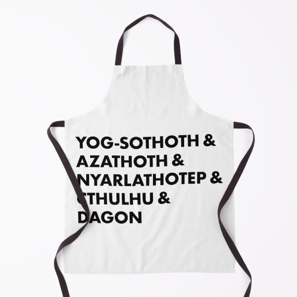 Item preview, Yog-Sothoth & Azathoth & Nyarlathotep & Cthulhu & Dagon (black) designed and sold by Murder of Crows.