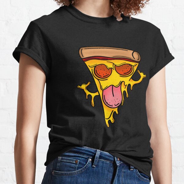 Pepperoni Pizza Heart funny T-shirt 90s grunge  pastel goth  kawaii  cute  streetwear clothing want a piece of ME