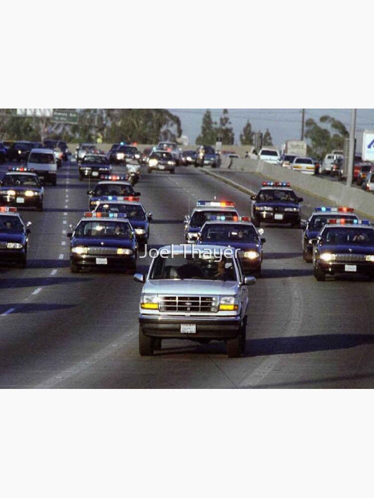 Discover OJ Police Chase Canvas