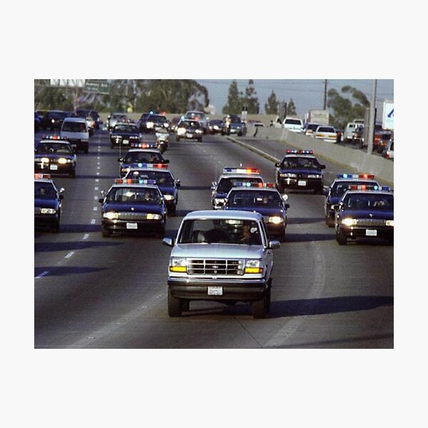 Item preview, OJ Police Chase designed and sold by Joel Thayer.