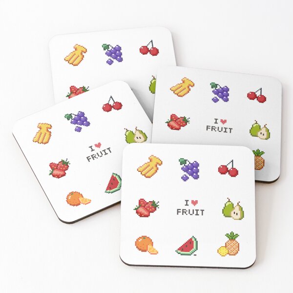 Item preview,  I Love Fruit Pixel Art designed and sold by jebi-garden.
