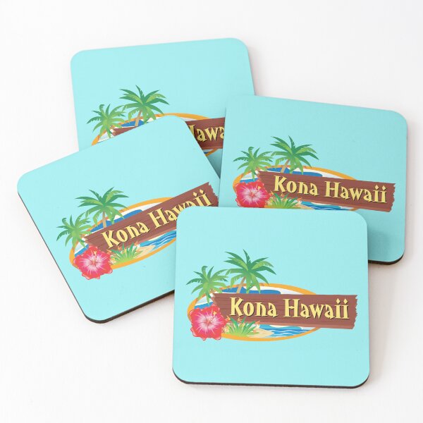 Item preview, Kona Hawaii Vintage Mid-Century Tropical Design designed and sold by Futurebeachbum.