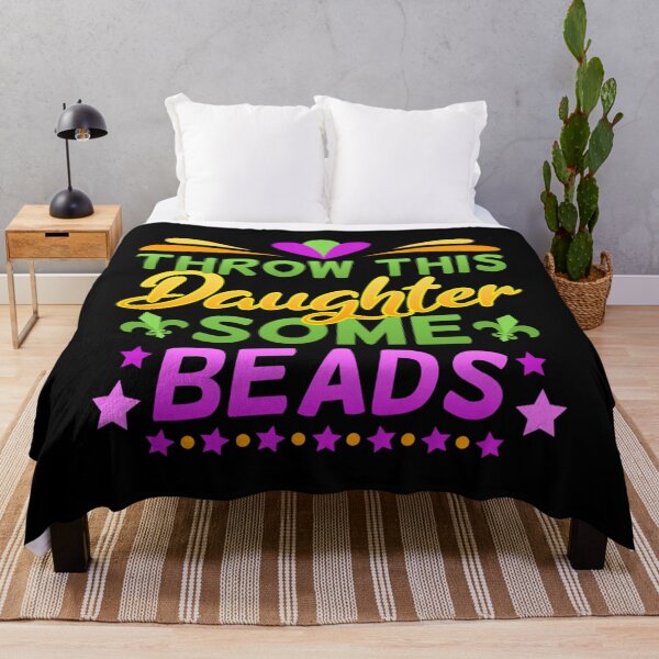 Item preview, Throw This Daughter Some Beads Mardi Gras 2021 Essential designed and sold by bayirddrinen.