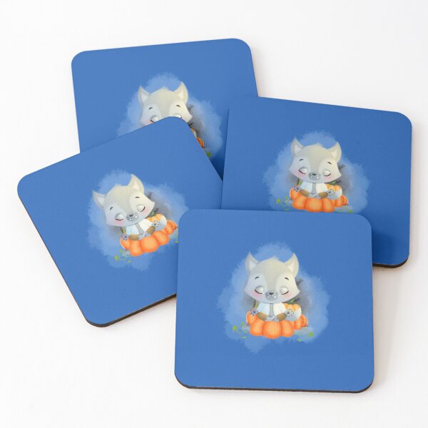 Item preview, Adorable Yoga Wolf  designed and sold by SimplyCosmic11.