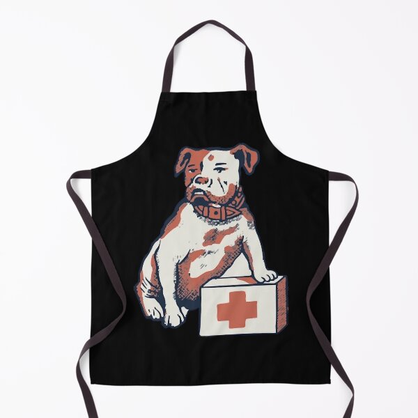 Artikelvorschau, Bulldogge auf Block mit medizinischem Kreuz entworfen und verkauft von DennisSmi34102.