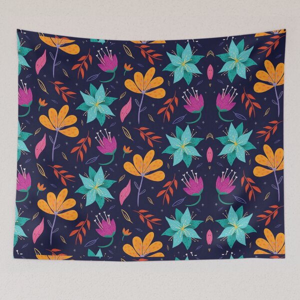 Item preview, Botanical Floral Pattern Design  designed and sold by delohill.