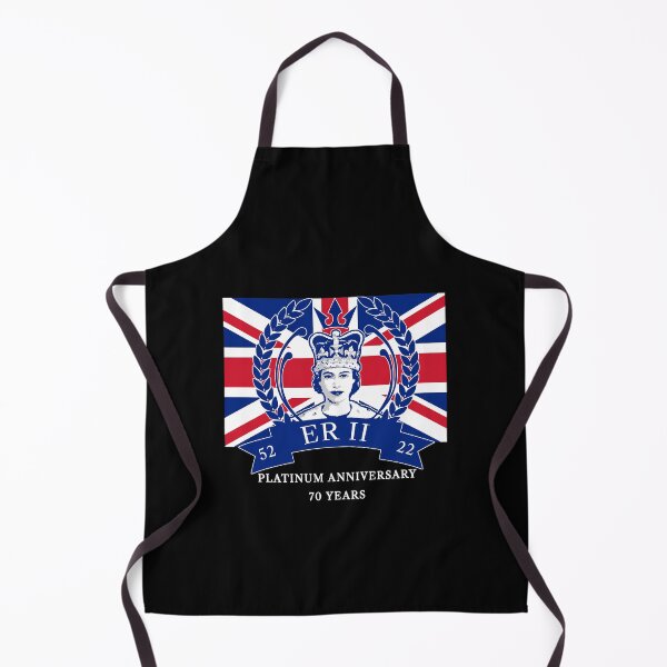 Item preview, Queen II PLATINUM Jubilee 70 Years with Union Jack designed and sold by ElliottKiti.