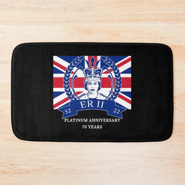 Item preview, Queen II PLATINUM Jubilee 70 Years with Union Jack designed and sold by ElliottKiti.