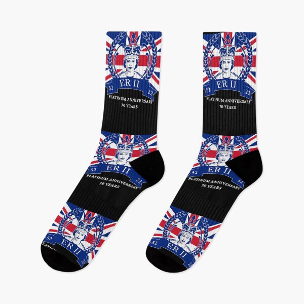 Item preview, Queen II PLATINUM Jubilee 70 Years with Union Jack designed and sold by ElliottKiti.