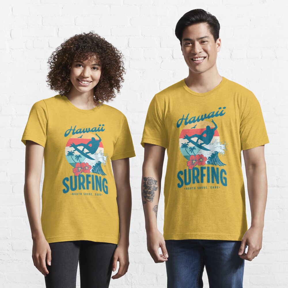 Surf North Shore Shirt North Shore Oahu T-shirt Hawaii Shirt 