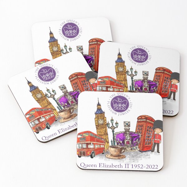 Item preview, Queen, Jubilee, 70 Years 1952-2022 Celebration British Monarch Queen,Qeen art designed and sold by ElliottKiti.