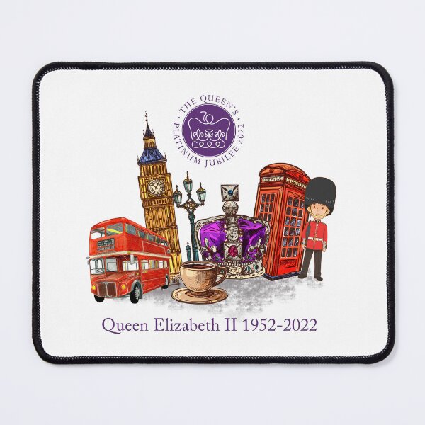Item preview, Queen, Jubilee, 70 Years 1952-2022 Celebration British Monarch Queen,Qeen art designed and sold by ElliottKiti.