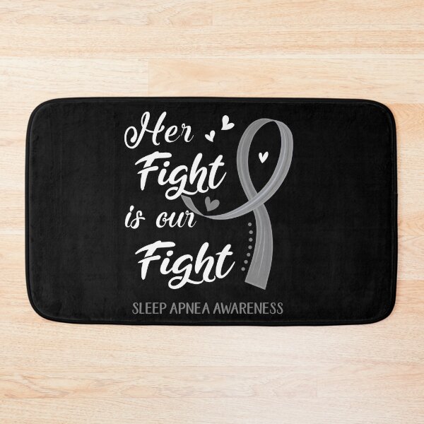 Item preview, Her Fight Is Our Fight Sleep Apnea Awareness designed and sold by Kohend.