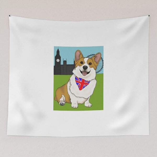 Item preview, Queen, Jubilee, Corgi Jubilee,Qeen art designed and sold by ElliottKiti.