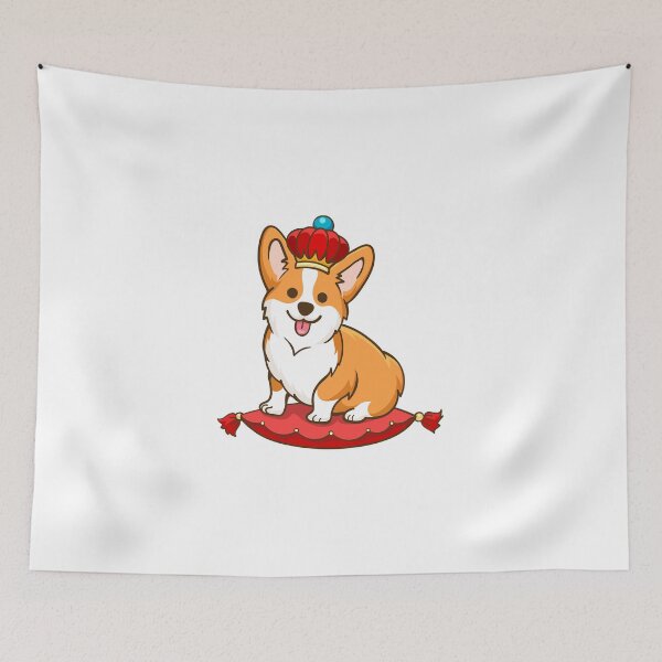 Item preview, Queen, Jubilee, Corgi Queen Platinum Jubilee,Qeen art designed and sold by ElliottKiti.