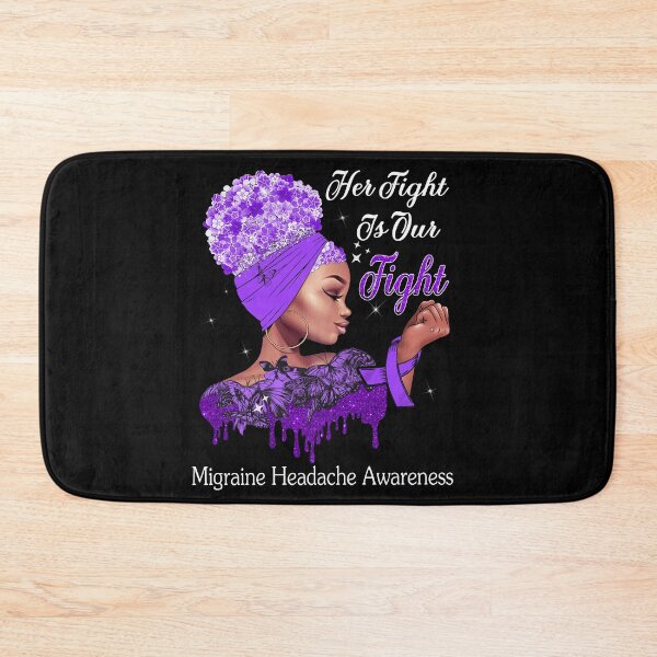 Item preview, Her Fight Is Our Fight Migraine Headache Awareness designed and sold by Mnrshirley.