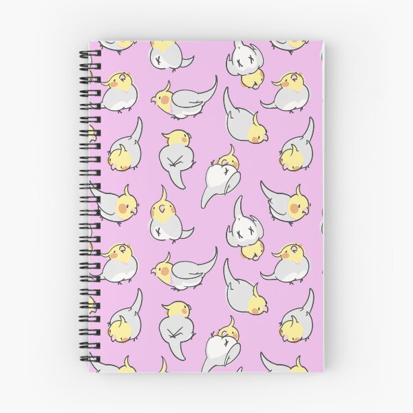 Item preview, Light Cockatiel Doots on Pink designed and sold by Alstro-Arts.