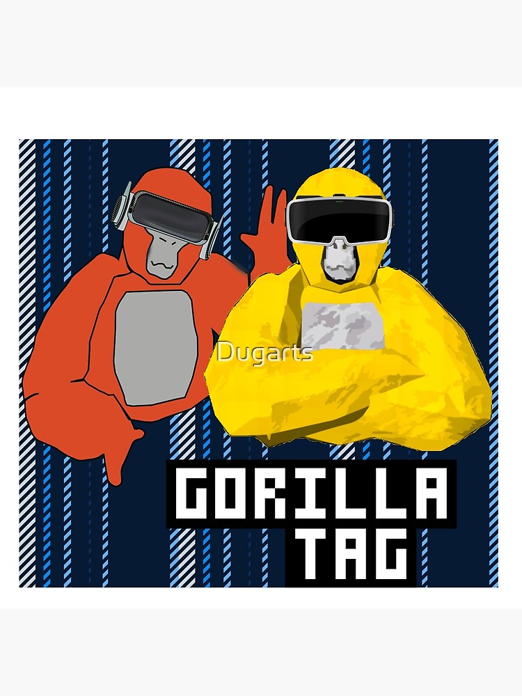 "gorilla tag pfp maker VR" Art Print for Sale by Dugarts Redbubble