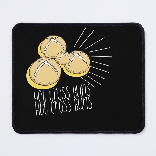 Item preview, funny hot cross buns  designed and sold by beautifulworld9.