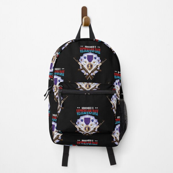 Item preview, Veterans Day Riffles November 11 Blue Text designed and sold by teewearstyle.