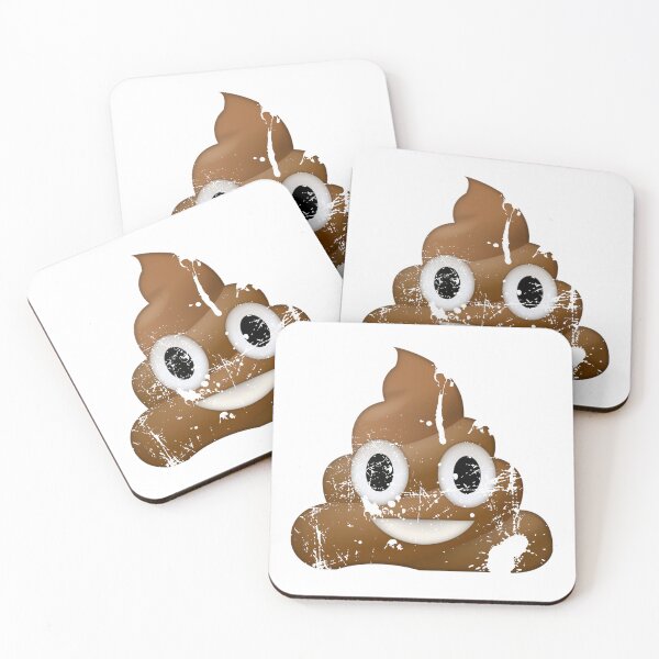 Item preview, Distressed poop - chocolate ice cream emoji designed and sold by ndubrey.