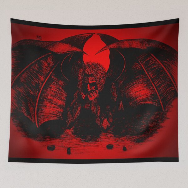 Item preview, Pensive Lucifer designed and sold by Madame Sam.