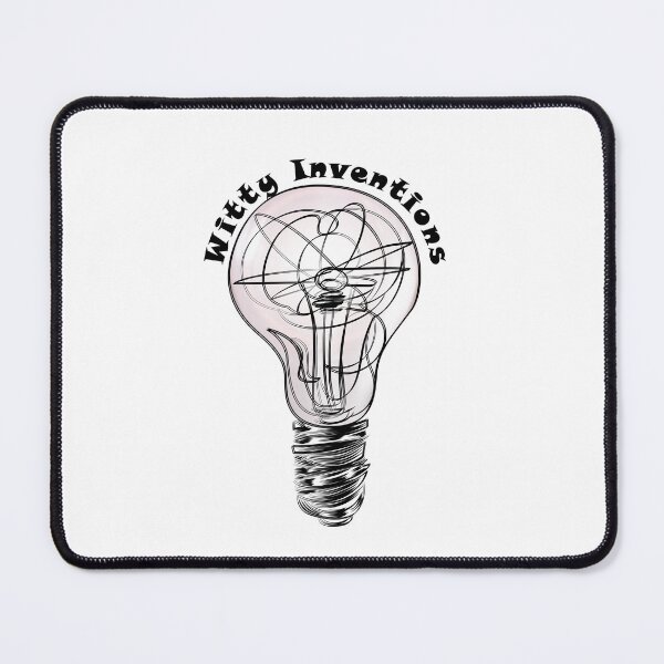 Item preview, Witty Inventions White BG designed and sold by LightonZ.