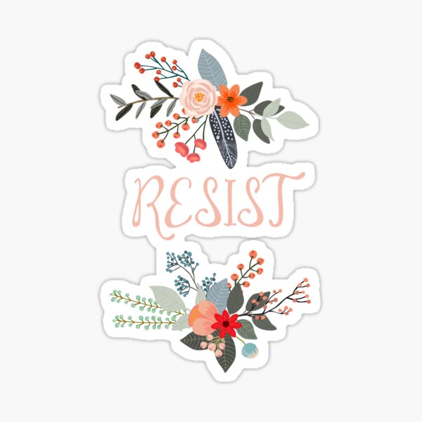 RESIST Sticker