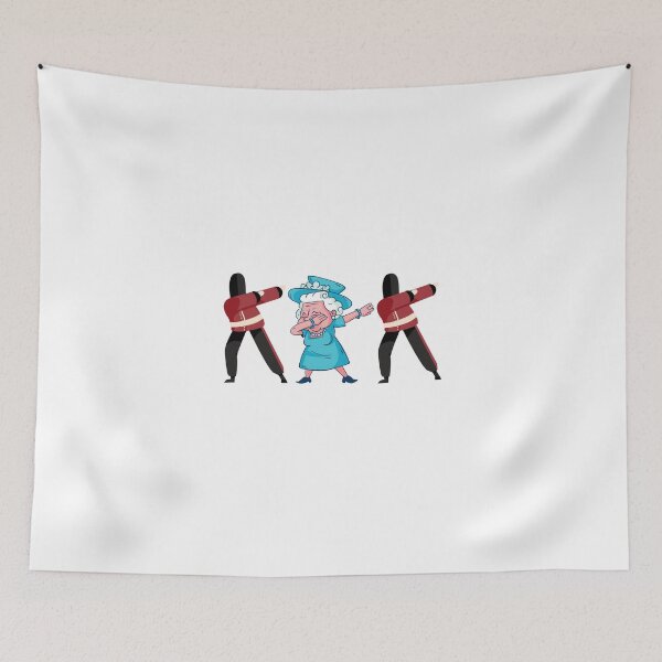 Item preview, Queens  Platinum Jubilee and Soldier Dabbing designed and sold by ElainaNienow.
