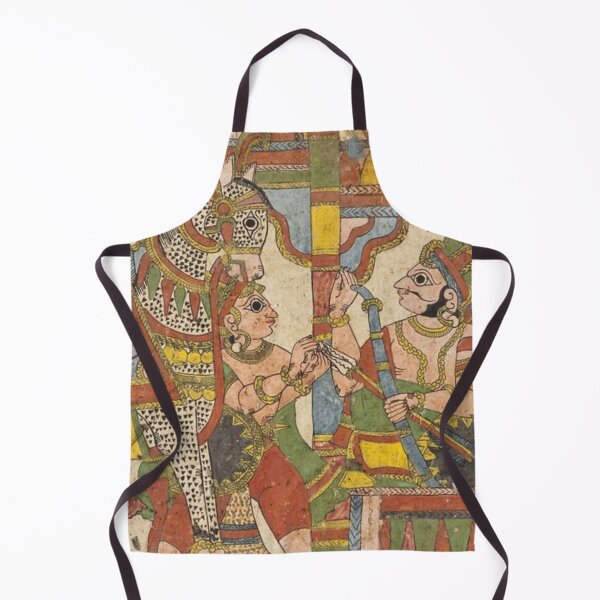 Artikelvorschau, Altes indisches Vintage-Kunstset Nr. 5 entworfen und verkauft von Krispsm.