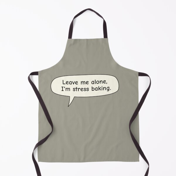 Item preview, Stress Baking Speech Bubble designed and sold by ColorfulandWild.