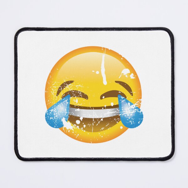 Item preview, crying laughing distressed emoji designed and sold by ndubrey.