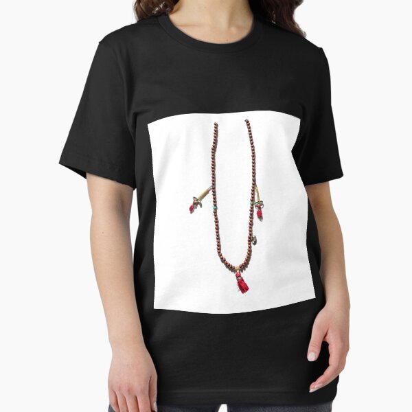 Item preview, Tibetan Buddhist Mala of Ancient Bodhi Seeds, Turquoise, Bone and Silver Chiffon Top designed and sold by bayirddrinen.
